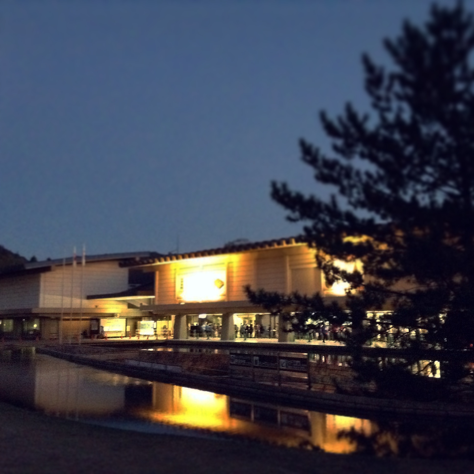 正倉院展開催中の奈良国立博物館の様子